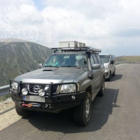 Bara fata cu bullbar F4x4 Nissan Patrol Y61 GU4