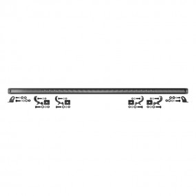 Bara LED Osram VX1000-CB SR SM Combo