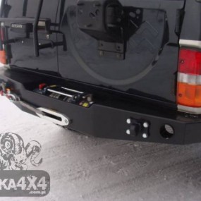 Bara spate cu suport troliu F4x4 Nissan Patrol Y60 cu aripi taiate