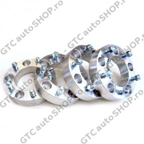 Flanse distantiere Tyrex Aluminiu 38mm, 5x130 Mercedes G
