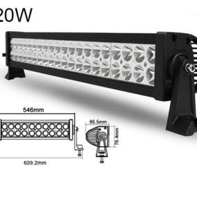 Bara LED 120W / 55cm / 8900 lumeni Combo