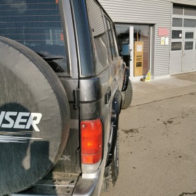 Overfendere Kut-Snake Toyota Land Cruiser 76 50mm textured