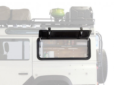 Land Rover Defender (1983-2016) – Geam tip „gullwing” / Aluminiu