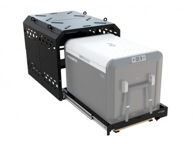 Set glisieră pentru frigider și cușcă de protectie - Mărime medie