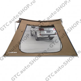 Paravant lateral pentru marchize Batwing, cu usa