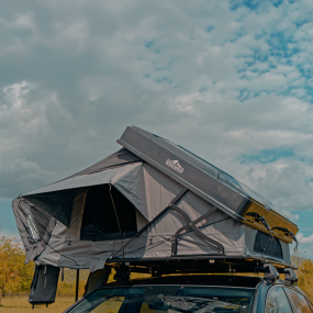 Cort plafon auto Overlander Discover Lite Grey 1.65×2.1M cu sky roof