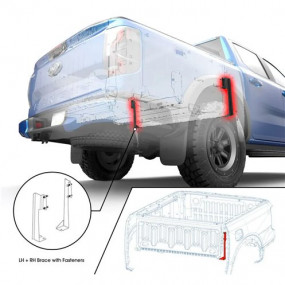 Kit ranforsare bena Ford Ranger & Raptor, VW Amarok 2022+