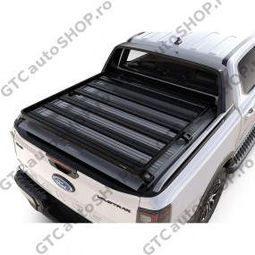 Portbagaj aluminiu bena Front Runner Ford Ranger Wildtrak dupa 2022, compatibil cu roll top OEM
