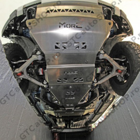 Set scuturi aluminiu M4x4 Ford Ranger Raptor 2023+ Diesel 2.0