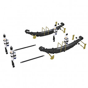 Suspensie - Kit complet Terrain Tamer PRO cu rezervor reglabile +4cm Ford Ranger 2006-2011