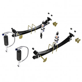 Suspensie - Kit complet Terrain Tamer PRO cu rezervor reglabile +4/5cm Ranger 2022+ si Amarok 2022+