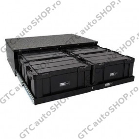 Sertar lat pentru 4 cutii Cub Pack Front Runner