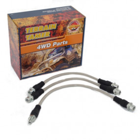 Racorduri frana metalice, set pentru Hilux 2005-2015 fara VSC, cu inaltare 4-5cm