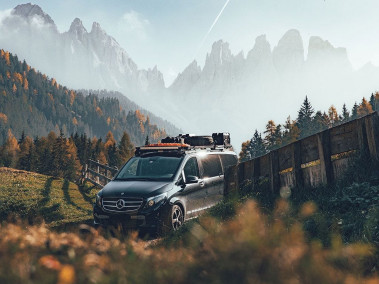 Mercedes-Benz V-Class L3/Metris 135inWB (2014-Prezent) Kit portbagaj plafon Slimline II