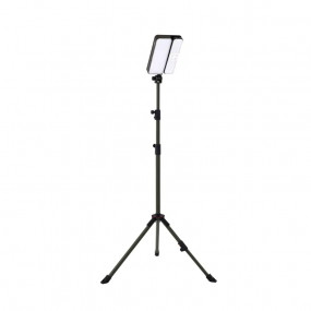 Lampă LED de camping cu trepied reglabil cu o lanternă detașabilă, 3000 lumeni, reîncărcabilă prin USB sau solar Wild Land