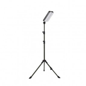 Lampă LED de camping cu trepied reglabil cu o lanternă detașabilă, 3000 lumeni, reîncărcabilă prin USB sau solar Wild Land