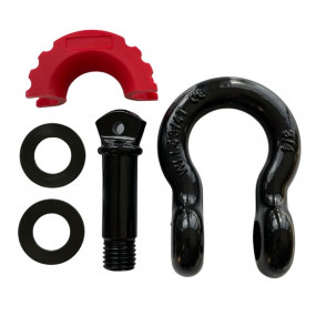 Ochet metalic 4.75t (4750 kg) negru, cu protecție, Emd4x4