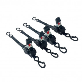 Set chingi de ancorare (4 bucăți) cu clichet cu retracție automată Emd4x4