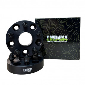 Set flanșe distanțiere 30mm, 5x114.3, M12x1.25, CB60.1, Grand Vitara 2 (cu inel de centrare) Emd4x4