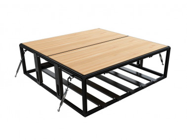 Sistem de stocare asimetric pentru 4 cutii Wolf Pack Pro Front Runner