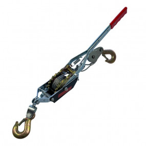 Troliu manual 2000 kg cu dinți și cârlige duble Emd4x4